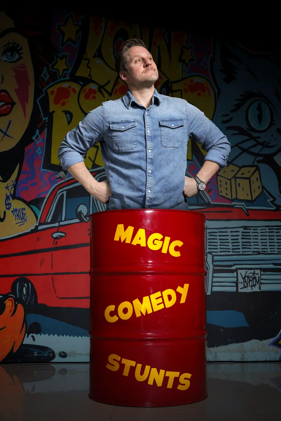 Wes Barker — comedy magician